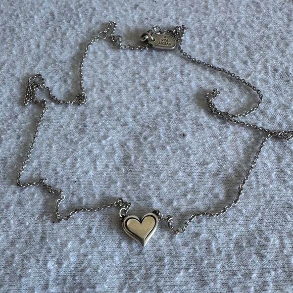 James Avery Delicate Heart Sterling Silver Necklace - Picture 1 of 3